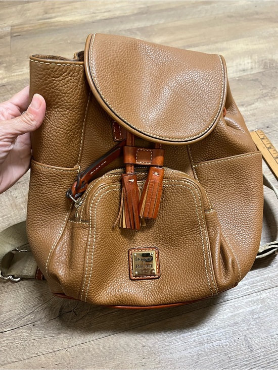 dooney and bourke pebble leather backpack & Women's Grain Zip Pod in Spearmint made from rich pebble leather Dooney & Bourke Pebble Leather